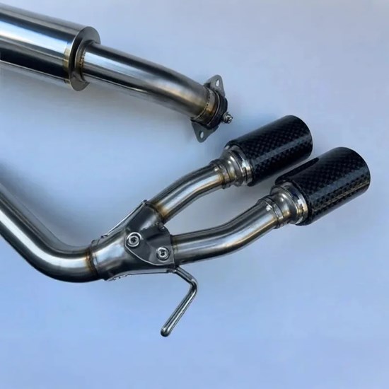 New Triton Dual Side Exit Exhaust Pipe 2023-