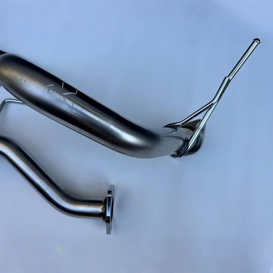 New Triton Dual Side Exit Exhaust Pipe 2023-