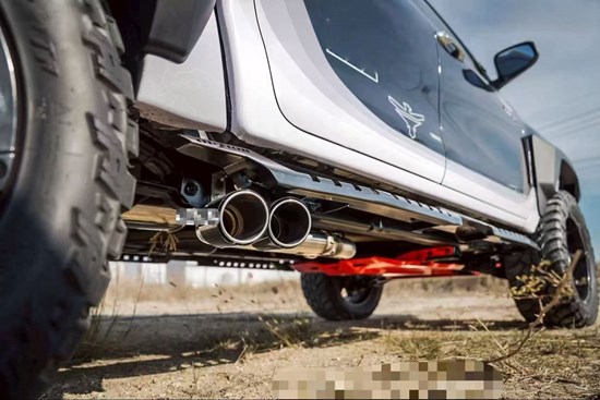 Hilux Revo 2016-2023 Dual Side Exit Exhaust Pipe
