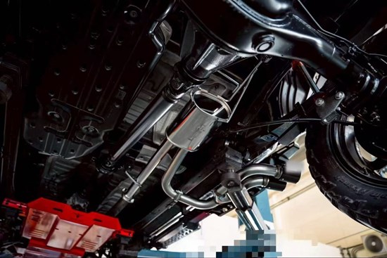 Hilux Revo 2016-2023 Dual Side Exit Exhaust Pipe