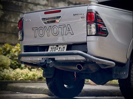 Toyota Hilux Revo Straight Dump Pipe Exhaust