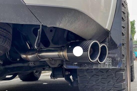 Toyota Hilux Revo Straight Dump Pipe Exhaust
