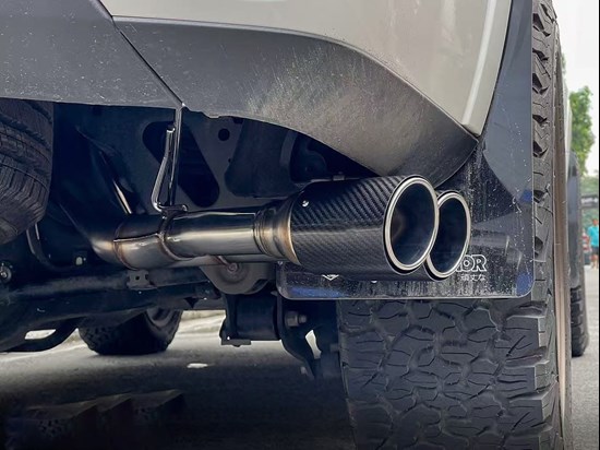 Toyota Hilux Revo Straight Dump Pipe Exhaust